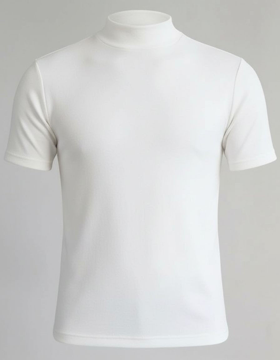 Rollkragen Slim Fit Herrenhemd | EB