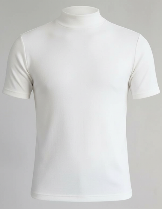 Rollkragen Slim Fit Herrenhemd | EB
