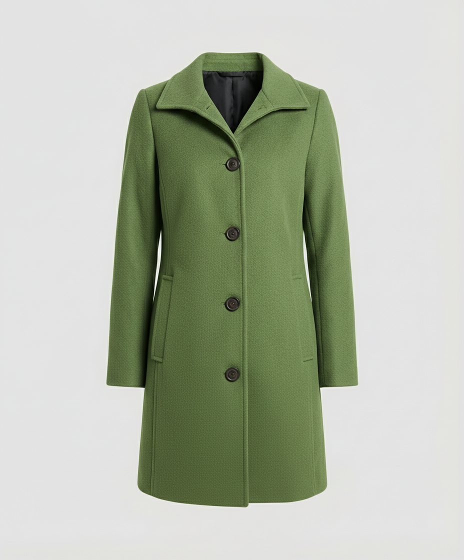 Eleganter Einreihmantel Damen | EB