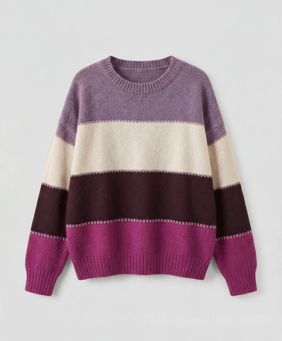 Gestreiftes Damen Sweatshirt | EB