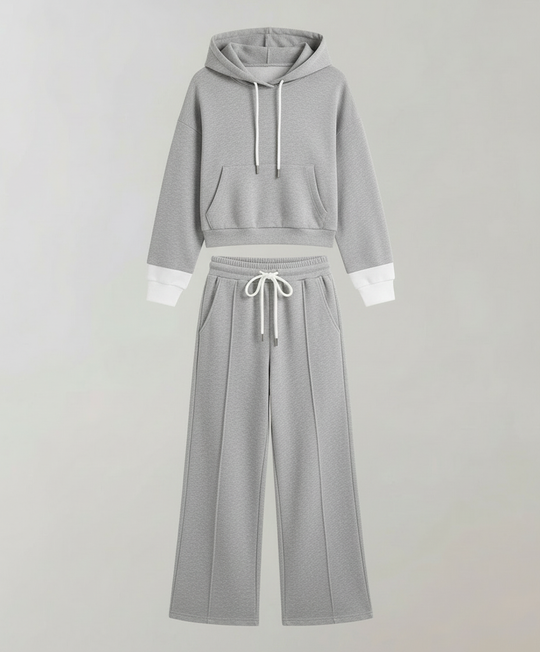Zweifarbiges Damen Lounge Set | EB