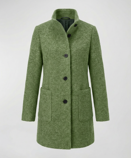 Eleganter Vintage Wollmantel Damen | EB
