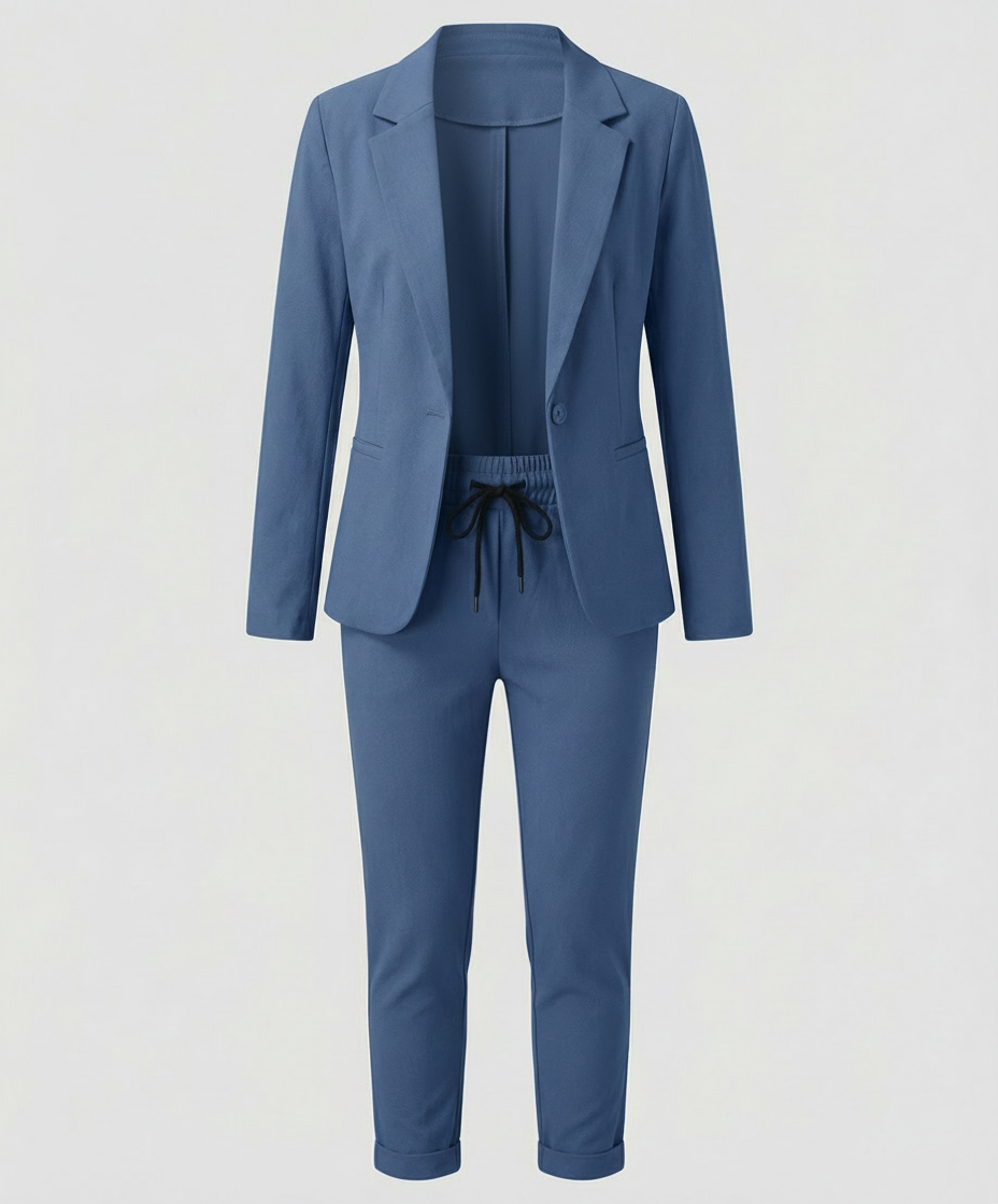 Elegantes Damen Blazer Hosen Set | EB