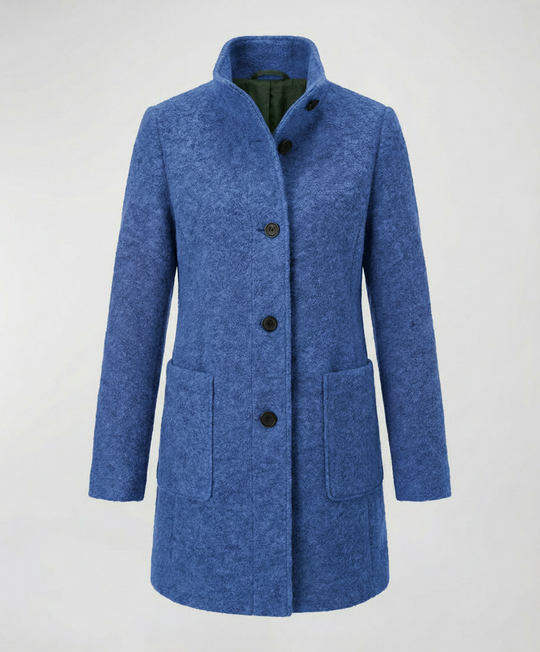 Eleganter Vintage Wollmantel Damen | EB