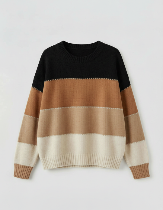 Gestreiftes Damen Sweatshirt | EB