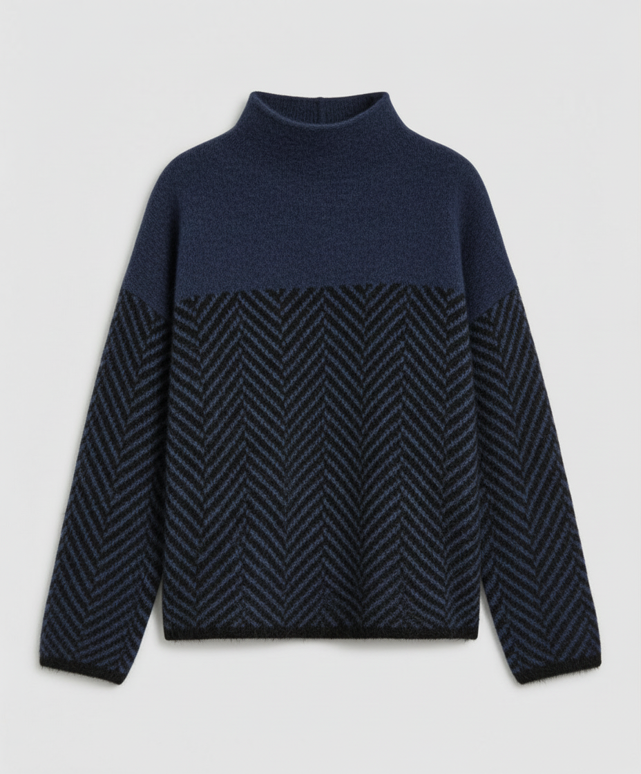 Weicher Elegante Rollkragenpullover | EB