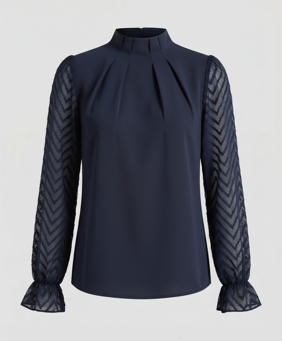 Elegantes Langarm Oberteil Damen | EB