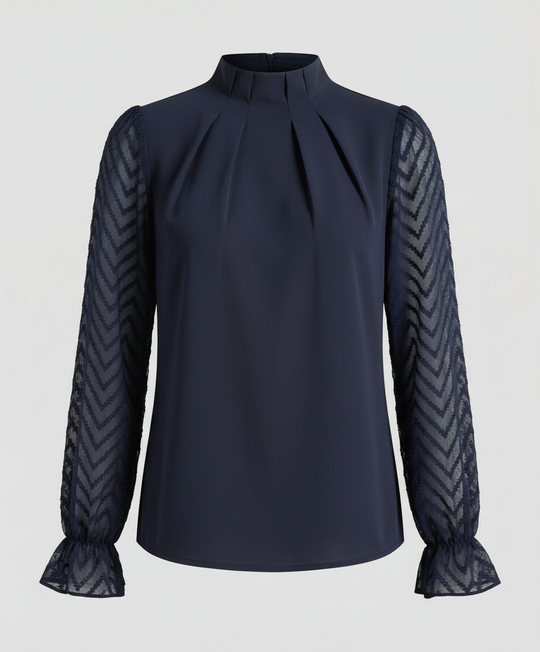 Elegantes Langarm Oberteil Damen | EB