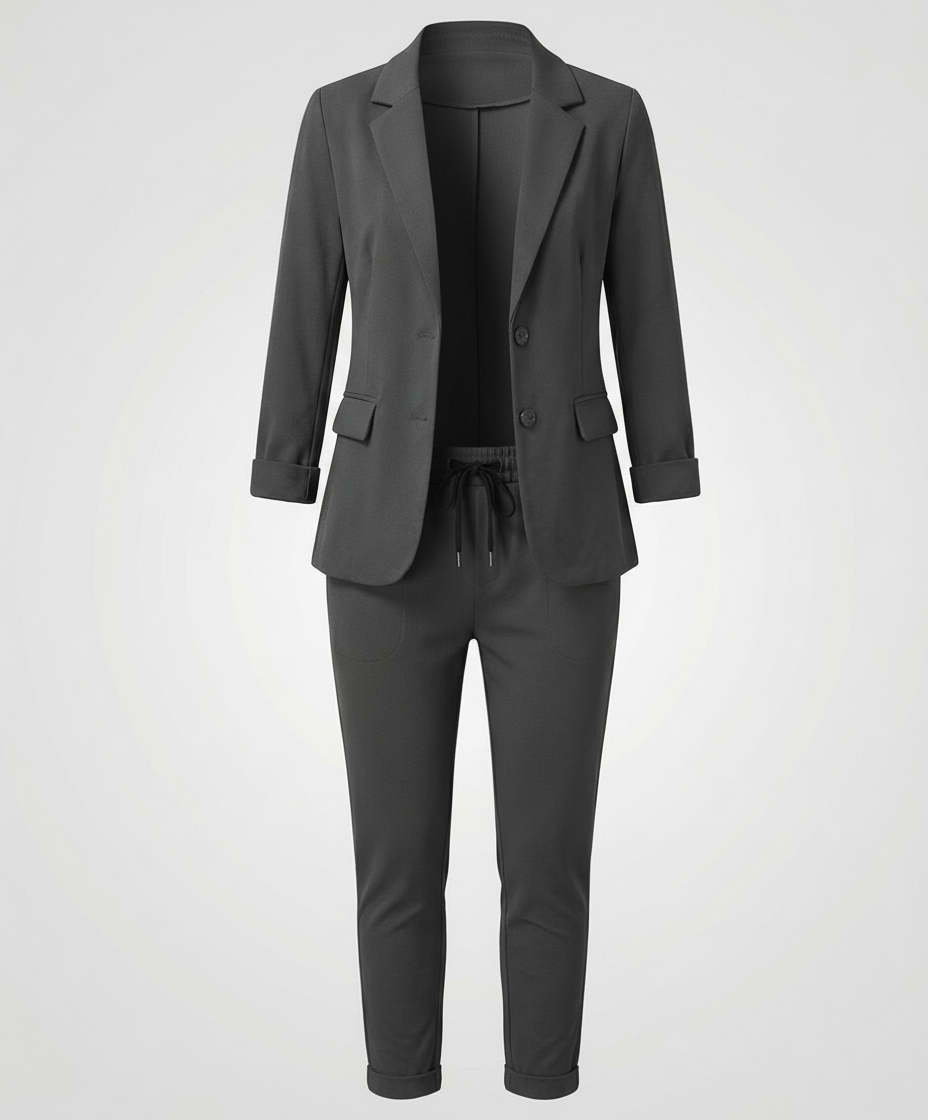 Elegantes Damen Blazer Hosen Set | EB