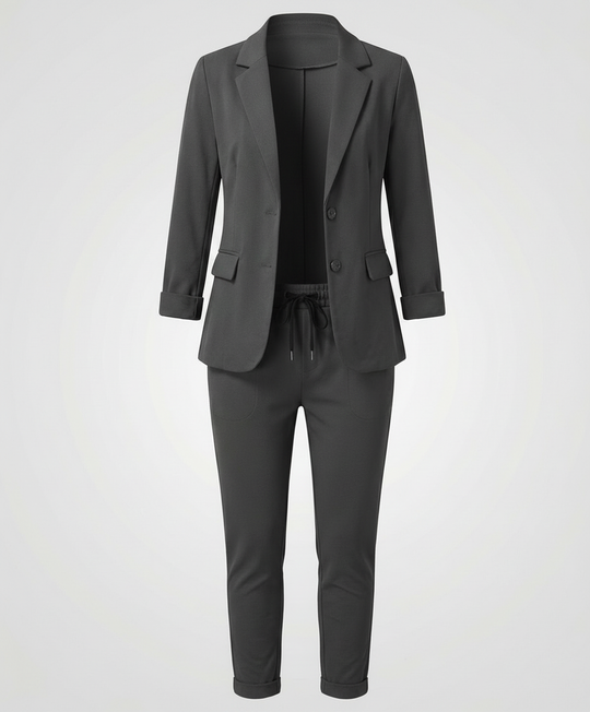 Elegantes Damen Blazer Hosen Set | EB