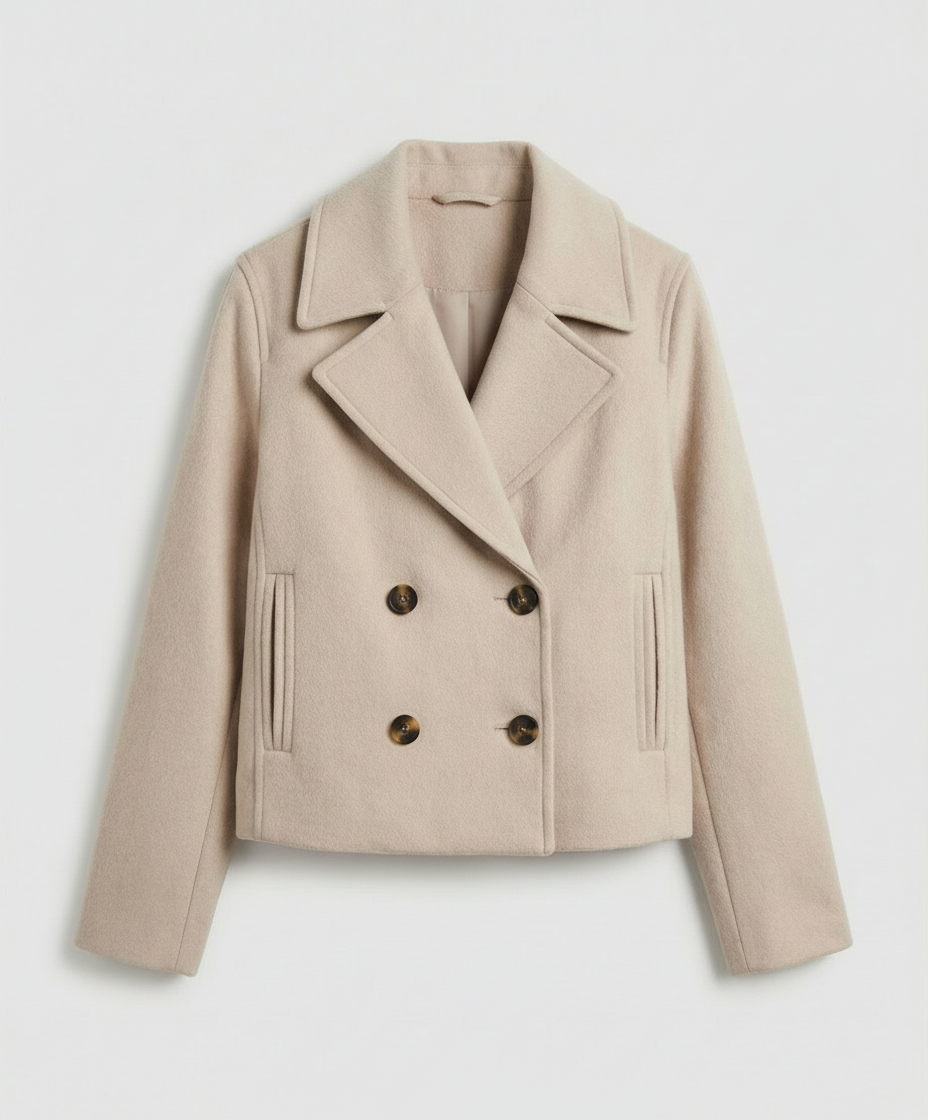 Kurz Doppelreiher Damenjacke | EB