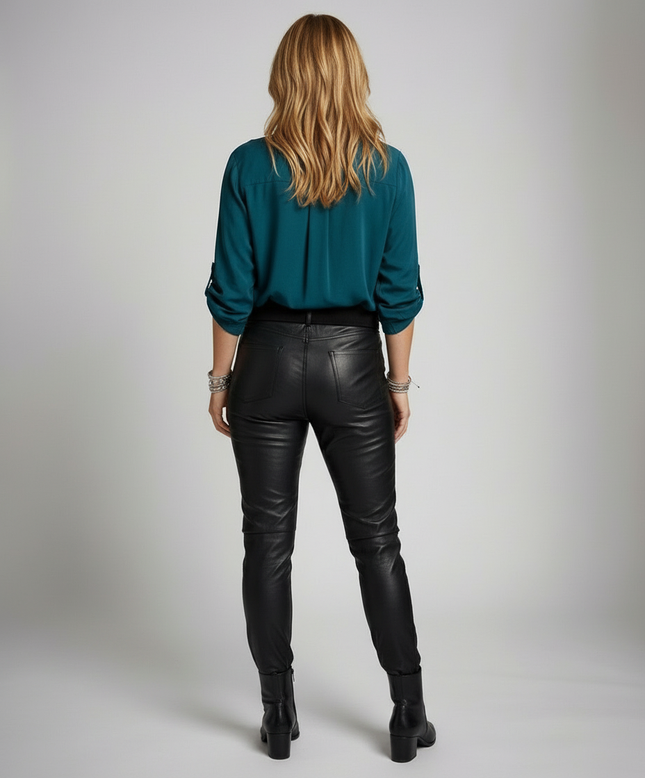 Glitzerbluse Damen Pailletten | EB