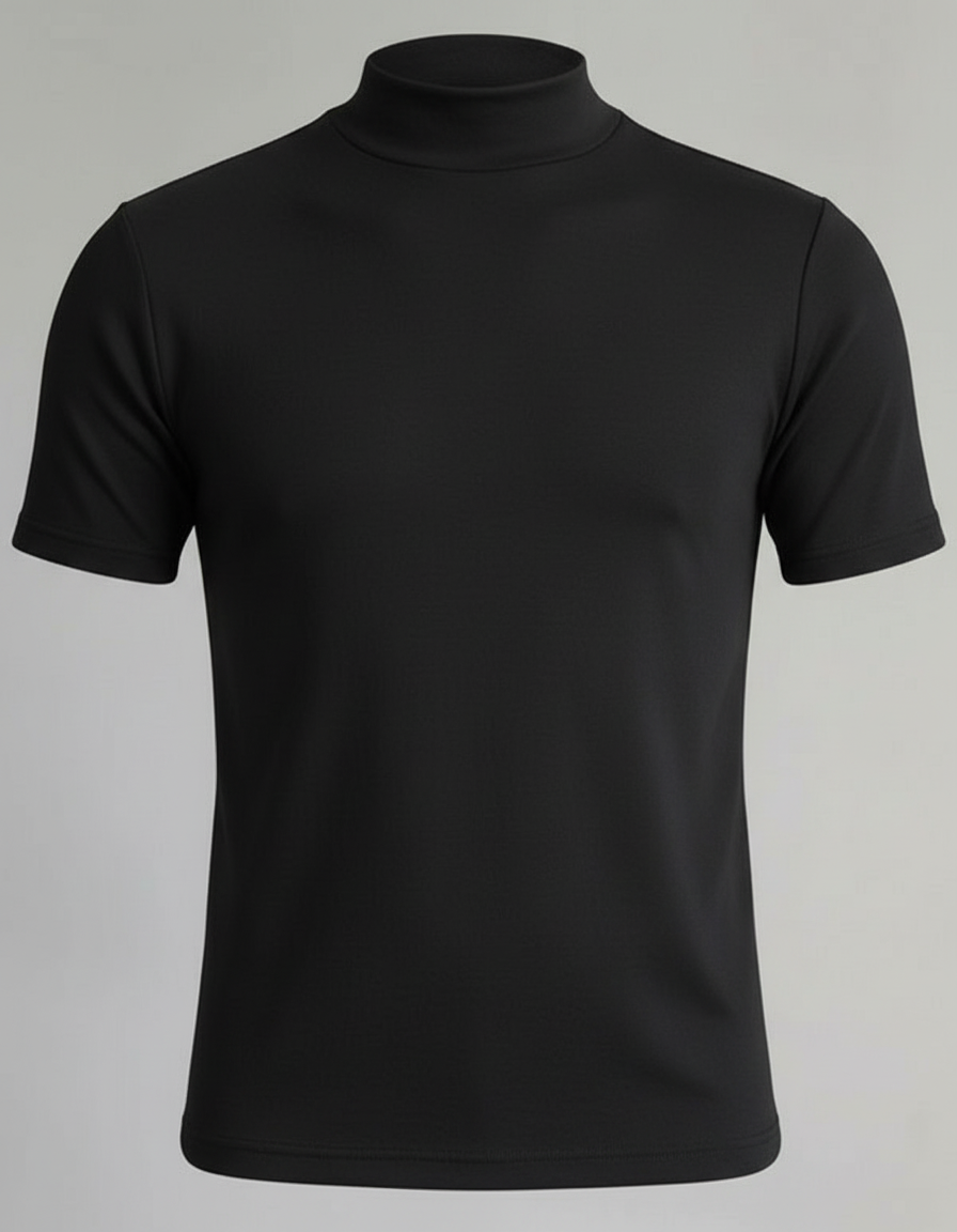Rollkragen Slim Fit Herrenhemd | EB