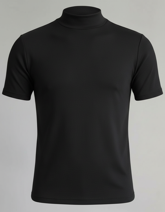 Rollkragen Slim Fit Herrenhemd | EB