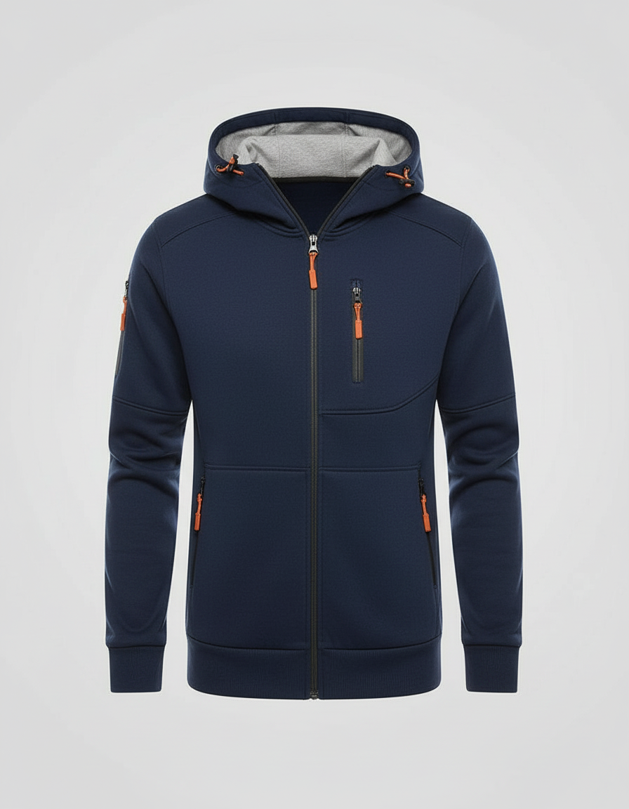 Herren Hoodie Mit Reißverschluss | EB