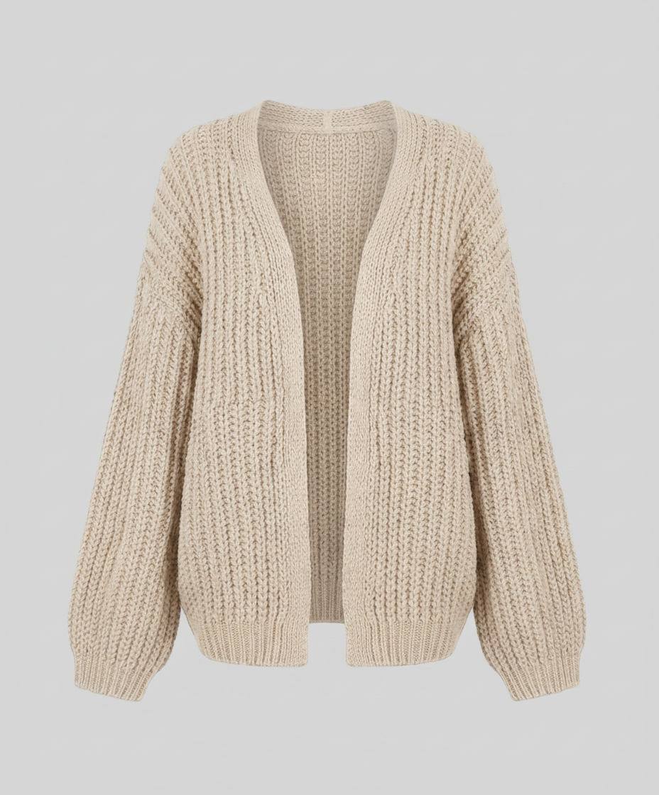 Bequeme Strickjacke Damen Langarm | EB
