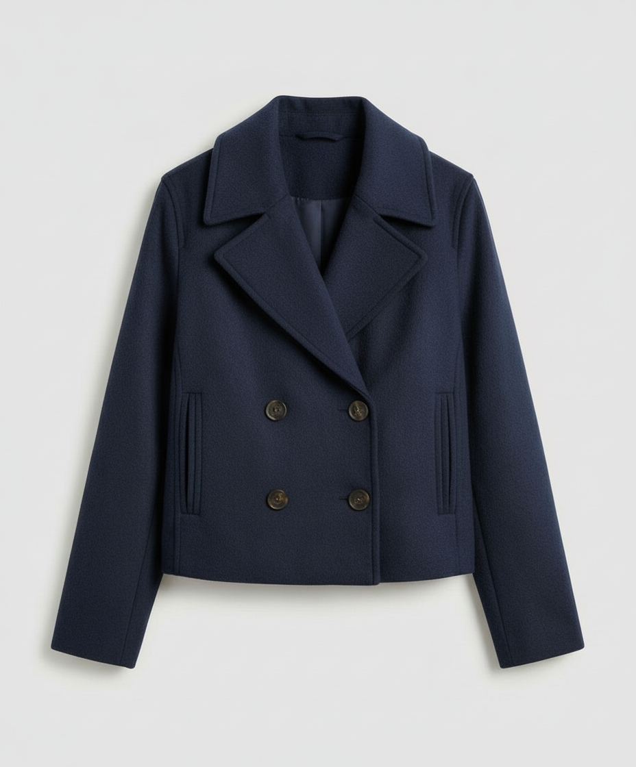 Kurz Doppelreiher Damenjacke | EB