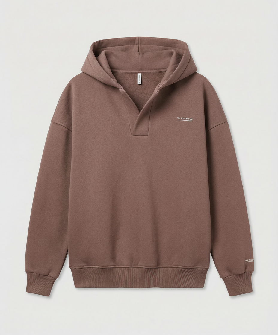 Oversize Kapuzenpullover Damen Winter | EB