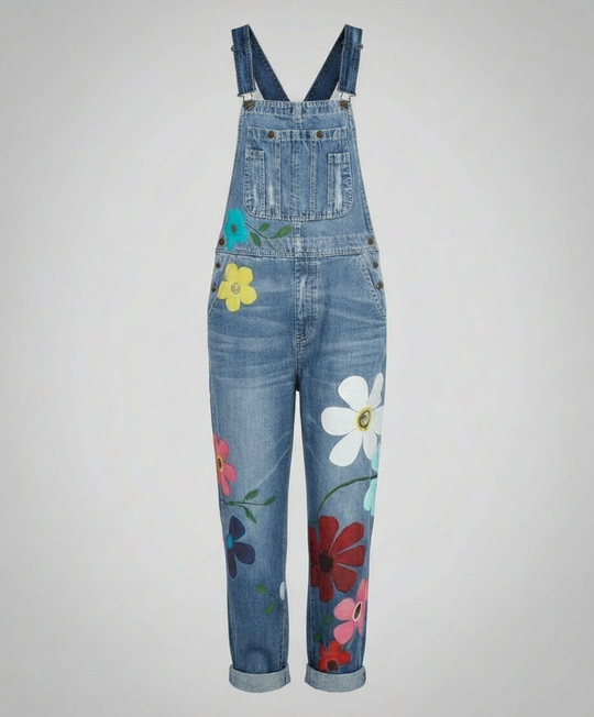 Ärmelloser Denim-Overall Damen | EB
