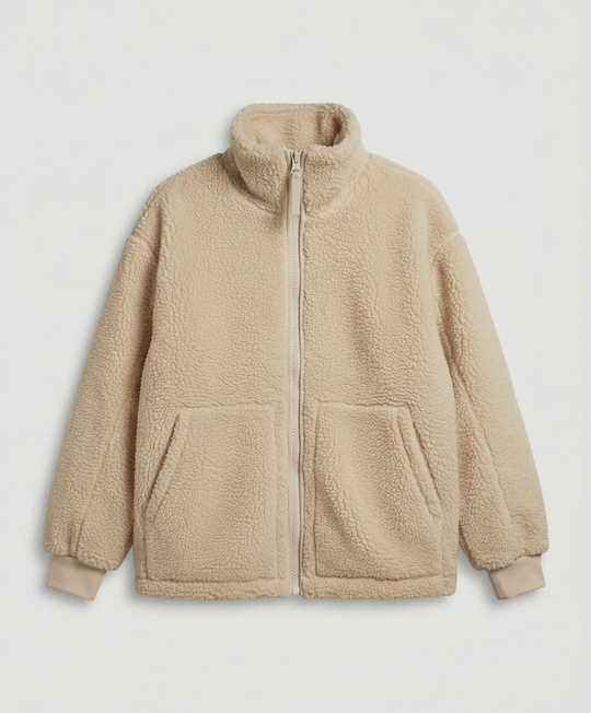 Herren Oversized Fleecejacke Warm | EB