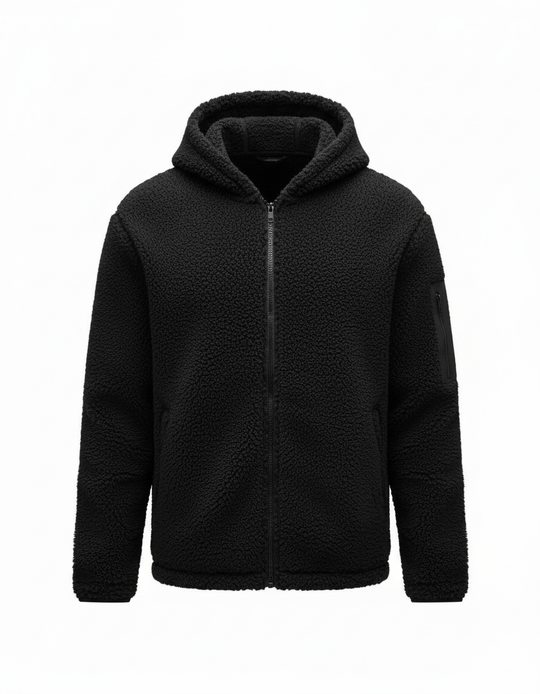 Schwere Fleece Winterjacke | EB