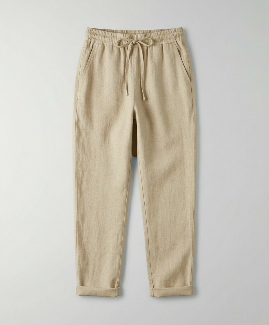 Luftige Damen Leinenhose Sommer | EB