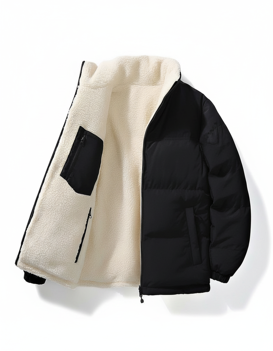 Gefütterte Damen Steppjacke Winter | EB