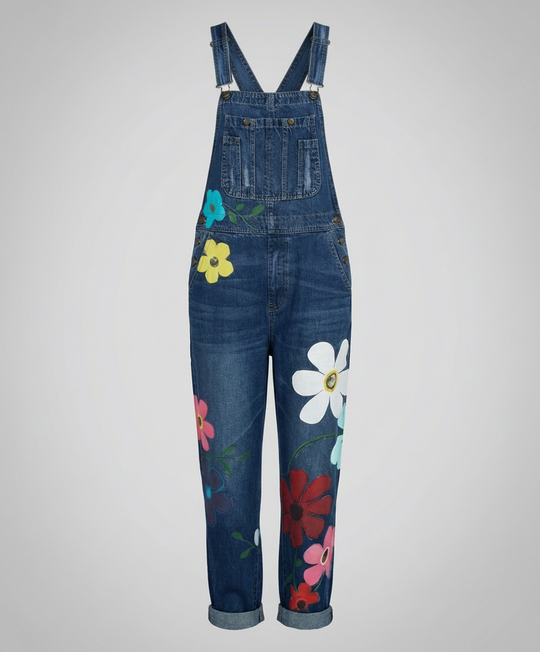 Ärmelloser Denim-Overall Damen | EB