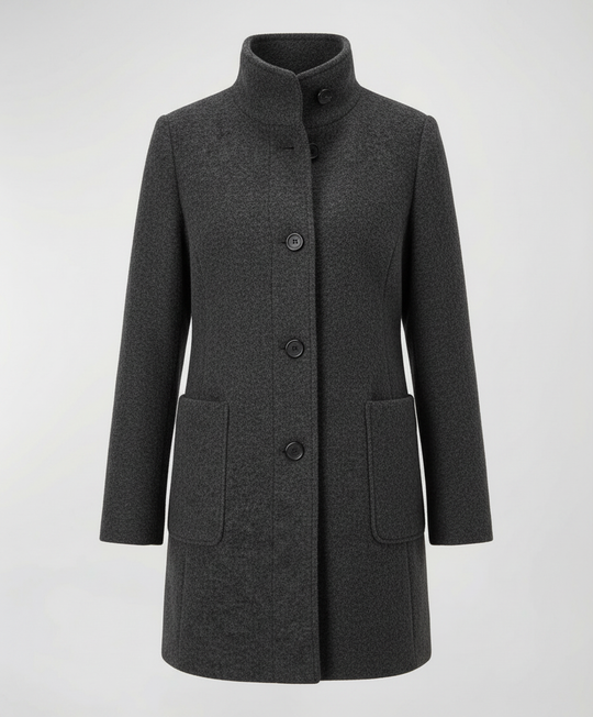 Eleganter Vintage Wollmantel Damen | EB