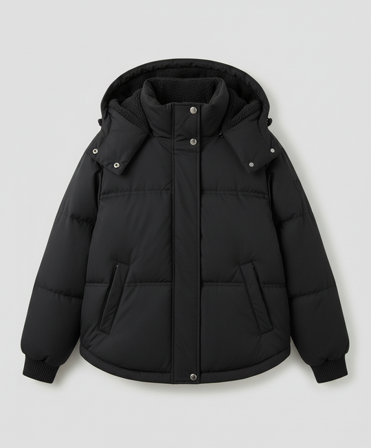 Warme Damen Winterjacke Gepolstert | EB