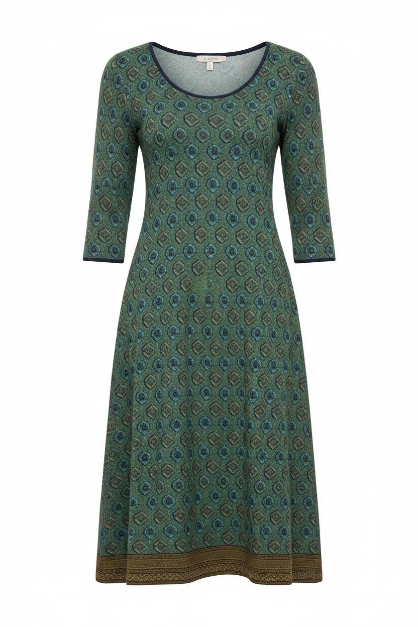 Boho Elegantes Midikleid Damen | EB