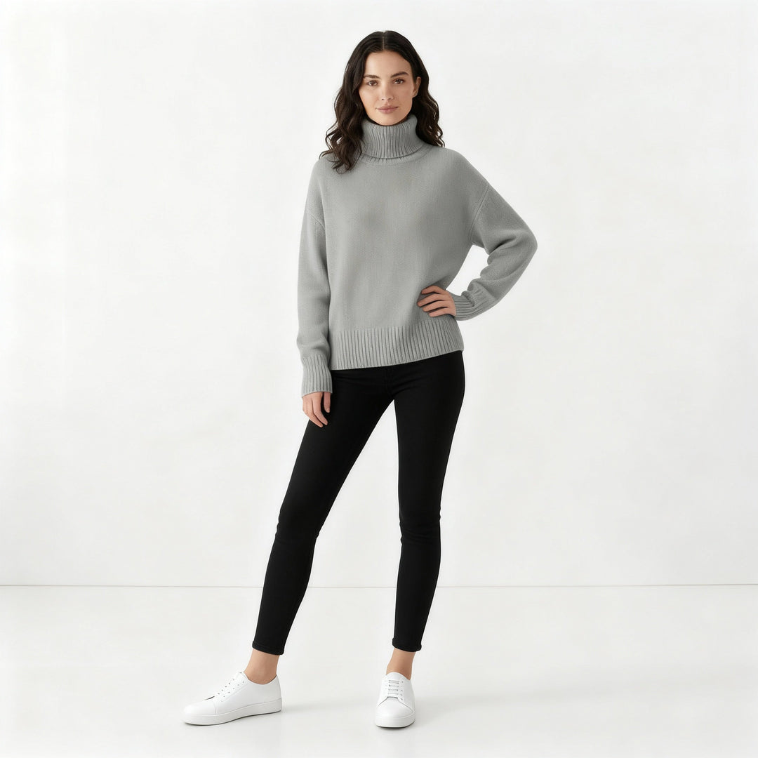 Eleganter Rollkragenpullover | EB