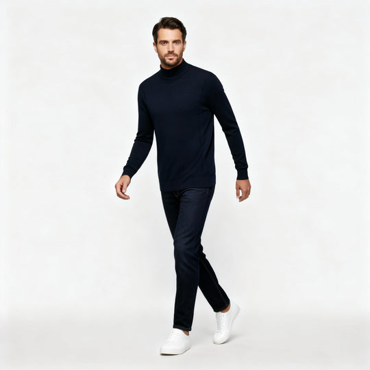 Herrenpullover aus weicher Baumwolle Elegant und Komfortabel | EB