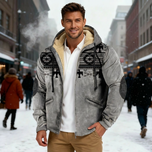 EB | Kapuzenjacke mit Tribal Print