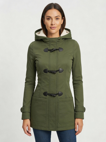 Gefütterte Damen Winterjacke Warm | EB