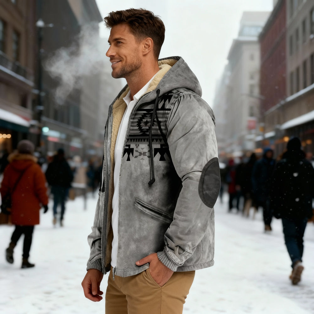 EB | Kapuzenjacke mit Tribal Print