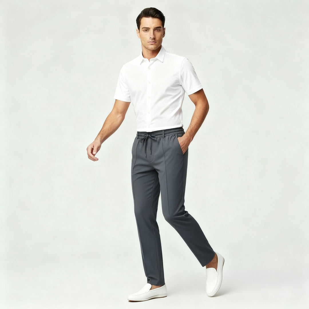 Herren Elegante Freizeithose Komfort | EB
