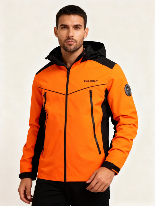 EB | Outdoor-Jacke mit Reflektierendem Design – Wasserdicht & Sportlich