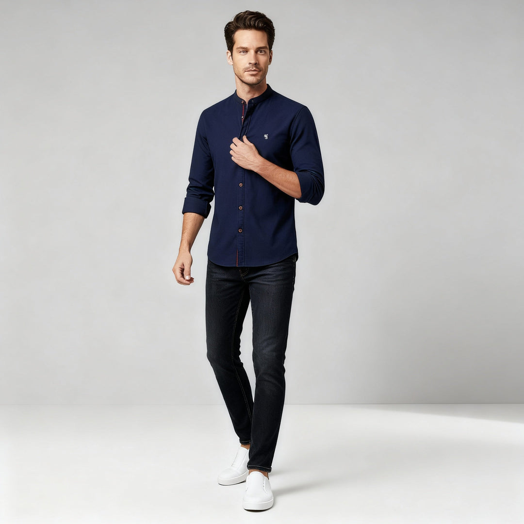 Traditionelles Premium Komfort Trachtenhemd Herren | EB