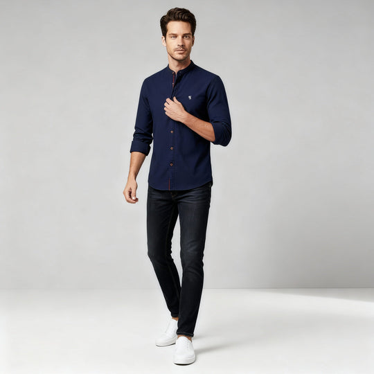 Traditionelles Premium Komfort Trachtenhemd Herren | EB