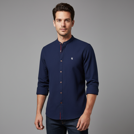 Traditionelles Premium Komfort Trachtenhemd Herren | EB