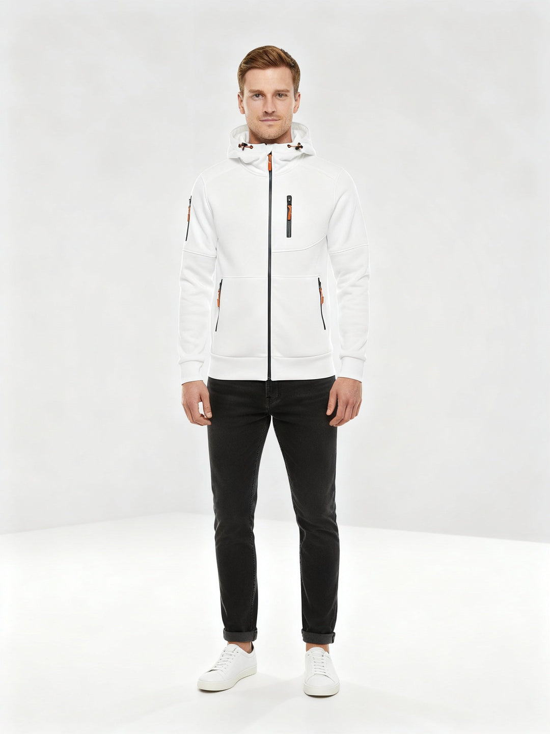 Herren Hoodie Mit Reißverschluss | EB