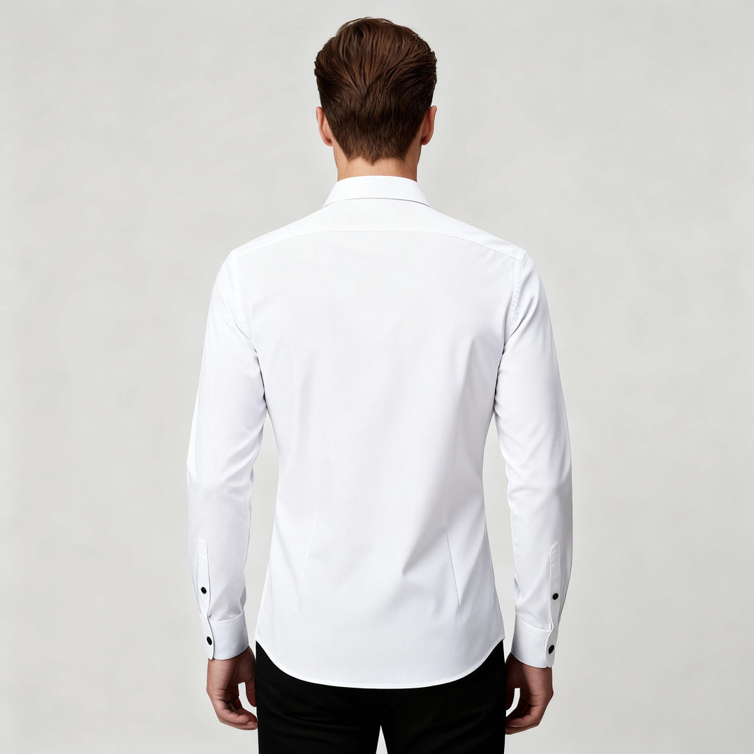 Bügelfreies Stretch Hemd Herren Slim Fit | EB