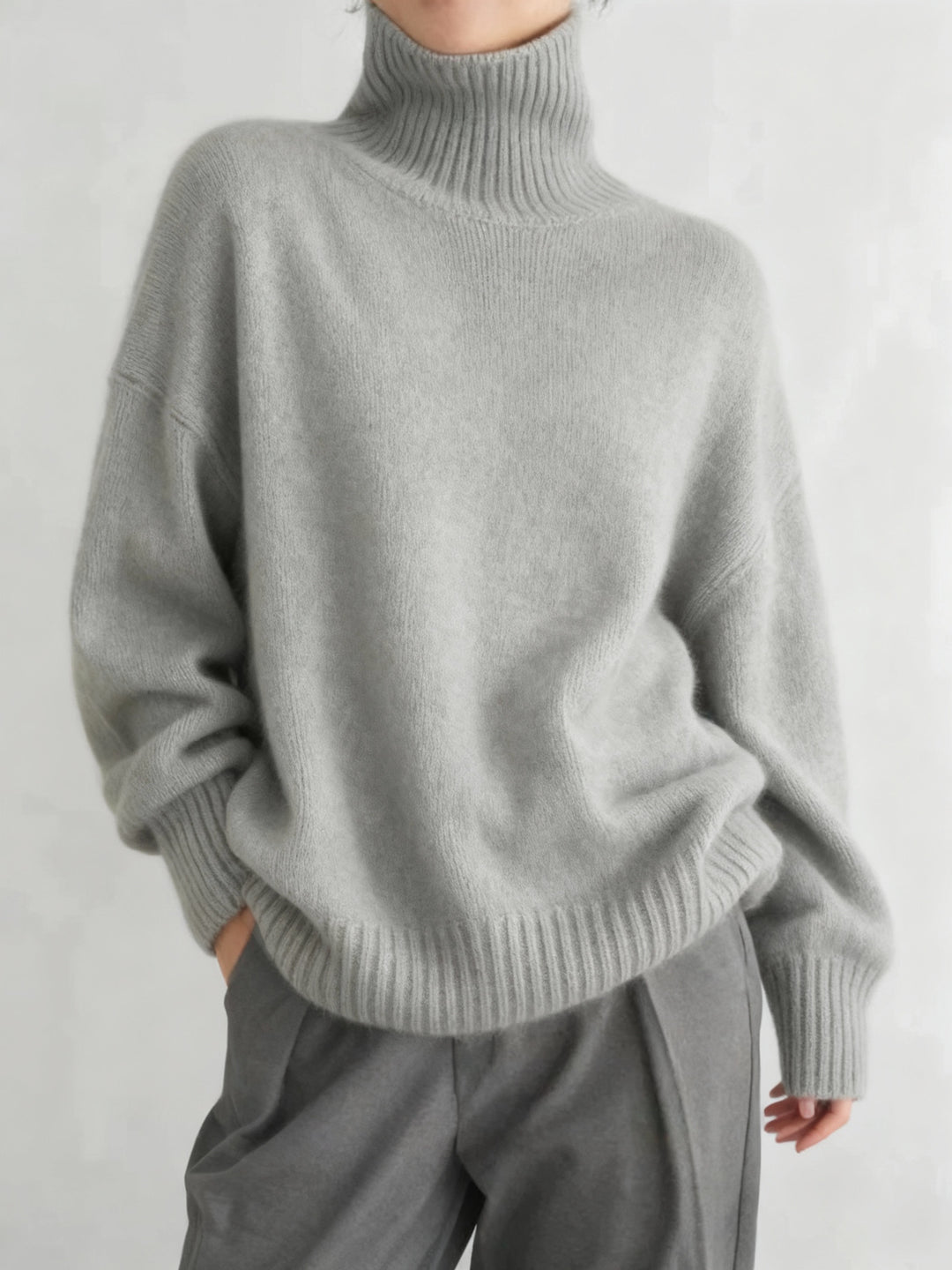 Damen Rollkragenpullover Linea | EB