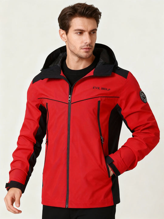 EB | Outdoor-Jacke mit Reflektierendem Design – Wasserdicht & Sportlich
