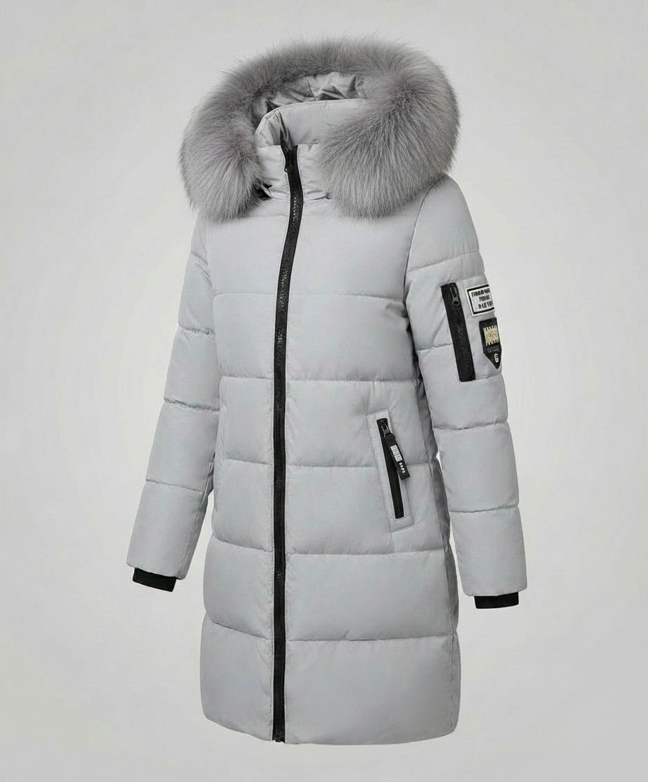 Winddichter Damen Puffermantel Warm | EB