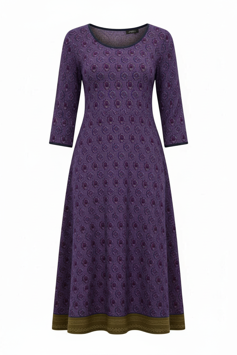 Boho Elegantes Midikleid Damen | EB
