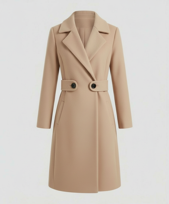 Slim Wollmantel Damen Winter | EB