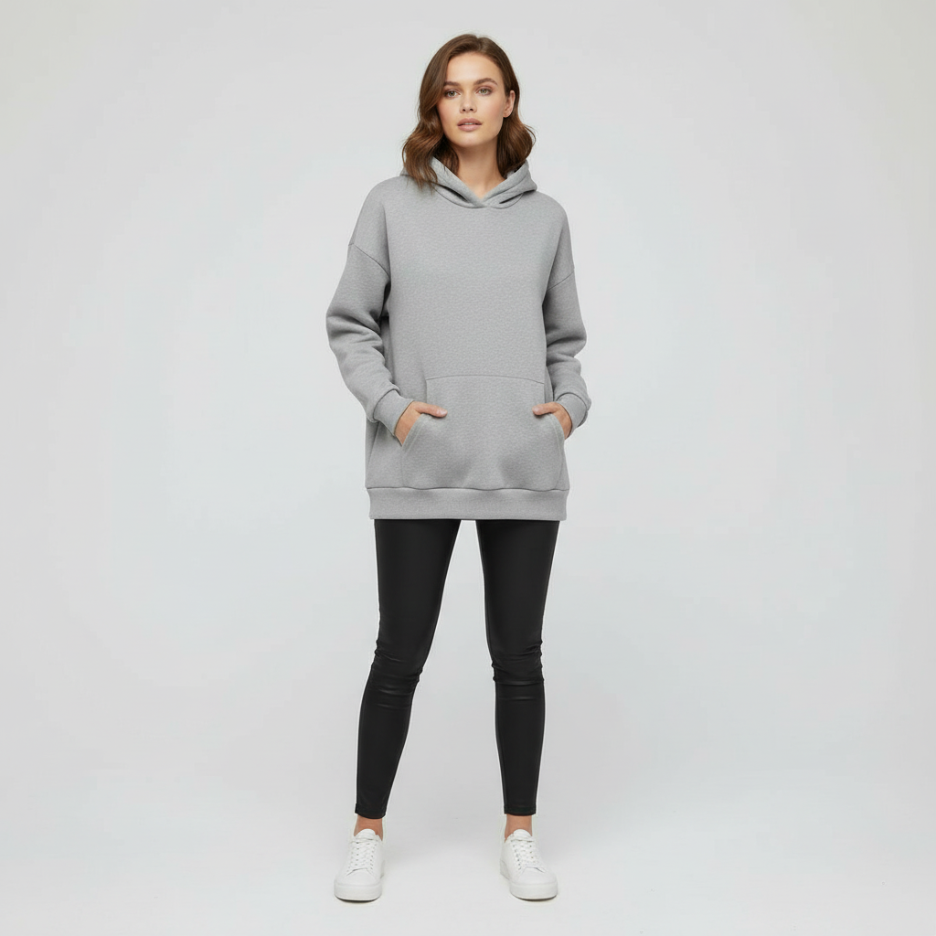 Langärmeliger Hoodie Komfortabel und Modern | EB
