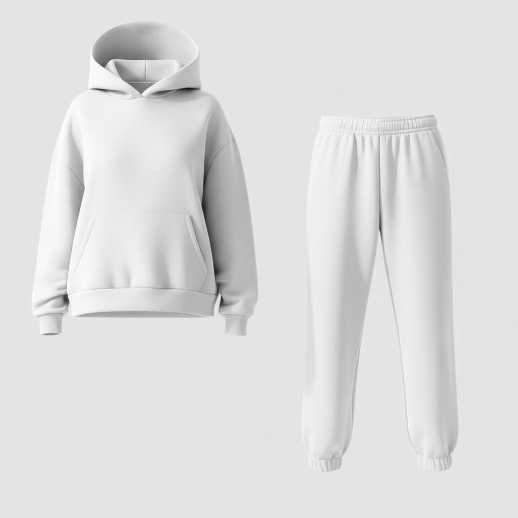 Jogging Set Damen Komfort Weiches Set Loungewear | EB